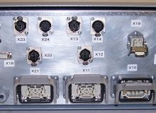 Rueckfront WEKAMAT Steuerung fuer 2 Pruefstaende